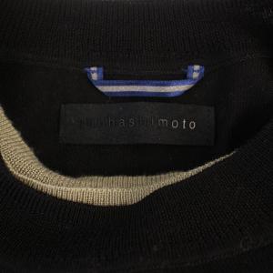 junhashimoto 20AW 14GG MIRROR PULLOVER リバーシブル ニット セーター 長袖 クルーネック