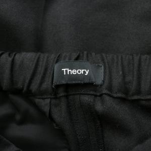 Theory 23AW Sleek Flannel Treeca Pull On GB スラックス イージーパンツ ウエストゴム ストレッチ