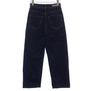 デニムパンツ ジーンズ ワイドストレート LILITH 23 紺 ネイビー