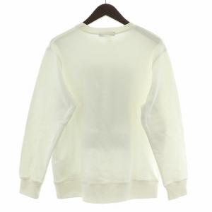 UNDERCOVER Uロゴ スウェット トレーナー 長袖 クルーネック プリント ストレッチ 3 L 白 ホワイト /BB