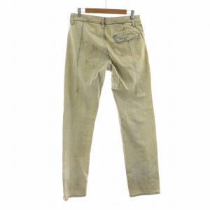 DIET BUTCHER erosion デニムパンツ ジーンズ ジーパン ダメージ加工 パッチワーク ジッパーフライ 2 M 水色