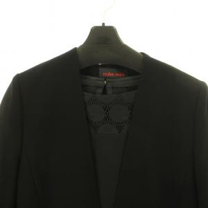 yoshie inaba アンサンブル ジャケット ワンピース ロング 38 黒