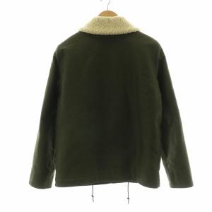 A.P.C. デッキジャケット 裏地ボア アウター XS カーキ /NQ