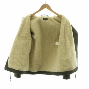 A.P.C. デッキジャケット 裏地ボア アウター XS カーキ /NQ