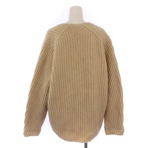 Acne Studios DEBORAH L WOOL ニット セーター Vネック オーバーサイズ 長袖 XXS ベージュ 19J163