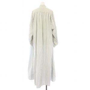 Ron Herman TEN Stripe Kaftan Dress シャツワンピース 長袖 ロング バンドカラー プルオーバー