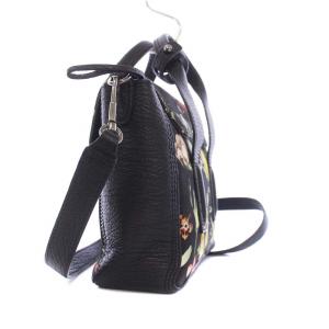 3.1 phillip lim Pashli Mini Satchel ハンドバッグ ショルダーバッグ 2WAY 花柄 黒 ブラック