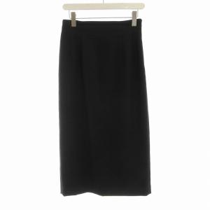 タイトスカート マキシ ロング 38 黒 ブラック A436-008 /RO