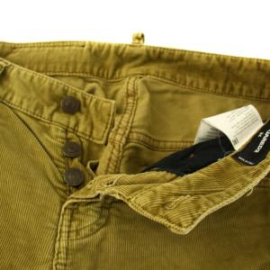 DSQUARED2 Cool Girl Cropped Jean ワークパンツ ダメージ加工 コーデュロイ ジップフライ 34