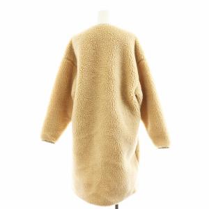 HYKE 23AW FAUX SHEARLING COAT 1 ベージュ