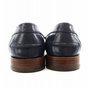 GUCCI インターロッキングG ローファー モカシン 36 紺 ネイビー 738676 /AN4