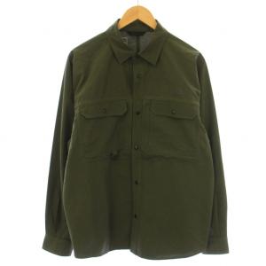 FIREFLY CANOPY SHIRT シャツ 長袖 ポケット M カーキ NR12231 /TK