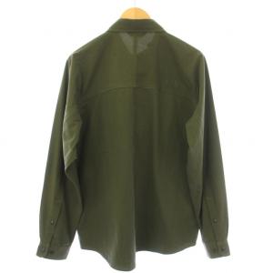 THE NORTH FACE FIREFLY CANOPY SHIRT シャツ 長袖 ポケット M カーキ NR12231 /TK