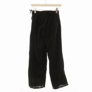 ROSE BUD 24SS サッカーイージーパンツ F 黒 ブラック 6044230115 /EE