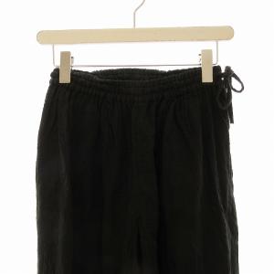 ROSE BUD 24SS サッカーイージーパンツ F 黒 ブラック 6044230115 /EE