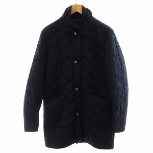中綿ジャケット キルティング 48 ネイビー