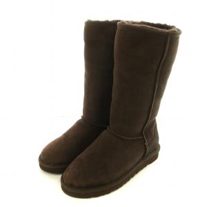 CLASSIC TALL クラシック トール ムートンブーツ 靴 シューズ US7 24cm 茶 ブラウン