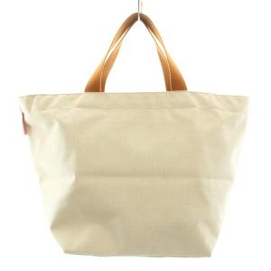 トートバッグ 舟形 ナイロン グレージュ ブラウン 1925