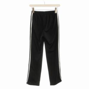 adidas Originals トラックパンツ イージー スリーストライプス ロゴ刺繍 S 黒 ブラック /EE