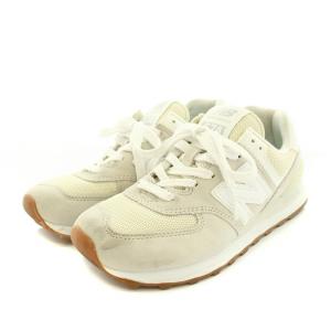 New Balance WL574PC2 スニーカー US6.5 ホワイト ライトグレー