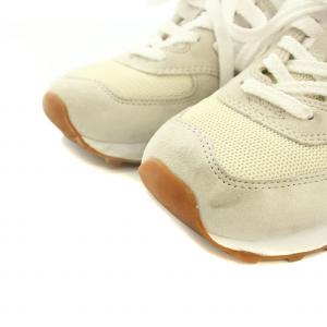 New Balance WL574PC2 スニーカー US6.5 ホワイト ライトグレー