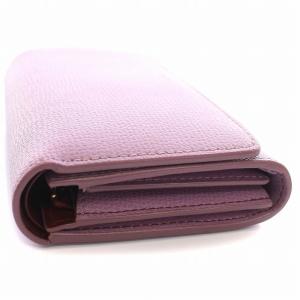 Mulberry 二つ折り財布 小銭入れあり レザー ピンクパープル /YM