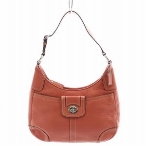 ハンプトンズ ショルダーバッグ ハンドバッグ レザー ピンク F13956 /AN2