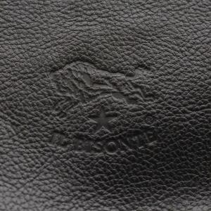 IL BISONTE ショルダーバッグ 牛革 レザー 黒 ブラック