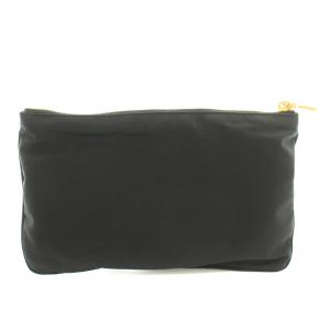 PRADA トラベルセット ポーチ 小物入れ アイマスク シルク サテン ロゴ 黒 ブラック タグ付き