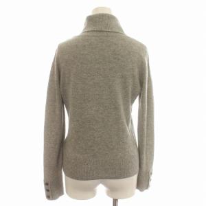 BURBERRY LONDON カシミヤ ニット タートルネック 長袖 セーター 1 S グレー