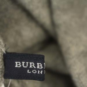 BURBERRY LONDON カシミヤ ニット タートルネック 長袖 セーター 1 S グレー