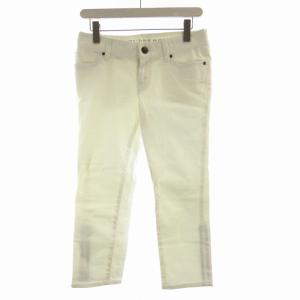 デニムパンツ ジーパン ジーンズ フルレングス 38 白 ホワイト B1R16-513-02 /RO