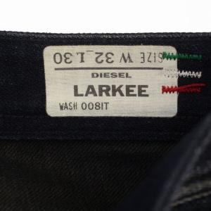 DIESEL LARKEE デニムパンツ ジーンズ ボタンフライ W32L30 インディゴ