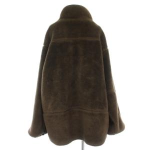 GALLARDAGALANTE 22AW ボアブルゾン アウター ジップアップ F 茶 ブラウン GGZ1022307A0009 /TK