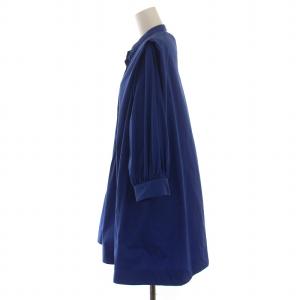 Ameri VINTAGE 20SS MEDI BOX TUNIC SHIRT シャツ ブラウス チュニック 七分袖 青 ブルー 02010420290