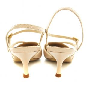 FABIO RUSCONI E-2265-RIVOLI アシンメトリーストラップパンプス ポインテッドトゥ エナメル レザー 35