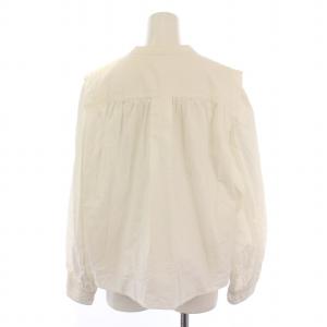 ISABEL MARANT ETOILE シャツ ブラウス 長袖 ピンタック 38 白 IM11197418E
