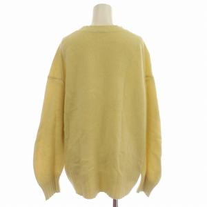 Plage 23AW Yak Big ヤク ニット プルオーバー セーター 長袖 F 黄色 イエロー /G