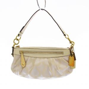 12950 シグネチャー ハンドバッグ 肩掛け 白 ホワイト