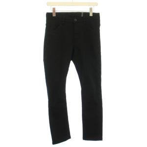 ワークパンツ ストレッチ ボタンフライ 1 S 黒 ブラック /TK