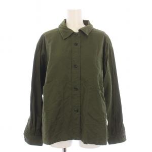 21AW シャツ ブラウス 長袖 2 カーキ 595-1253500 /BM