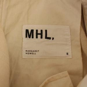 MHL. 20AW チノパンツ ボタンフライ 2 白 565-1140502 /BM
