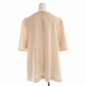 iCB シャツ ブラウス ビッグシルエット 半袖 2 S ピンク /EE