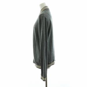 PAUL SMITH ジップアップジャケット アウター 長袖 ロゴワッペン XL グレー /NQ