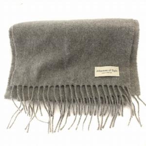 カシミヤ マフラー ストール グレー /G