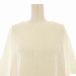 JOURNAL STANDARD シャーリングジャガードTシャツ F 白 ホワイト 2307040314120 /EE