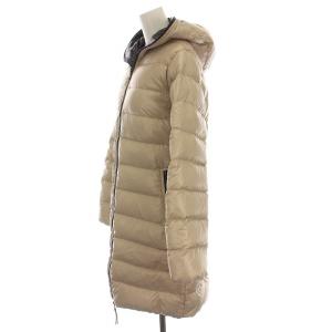 DUVETICA ACE アチェ ダウンジャケット ダウンコート ジップアップ ナイロン アウター 40 ベージュ /YM