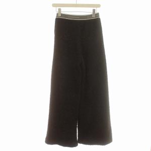 MAISON SPECIAL Logo Band Lame Pants イージーパンツ 21232465202 ワイド パンツ ラメ