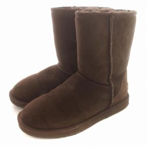 ムートンブーツ 5825 W CLASSIC SHORT クラシックショート チョコレート 茶 7 24cm