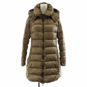 バビリア BABILA ダウンコート ロング丈 フード アウター 3 茶 ブラウン LTA17A4425